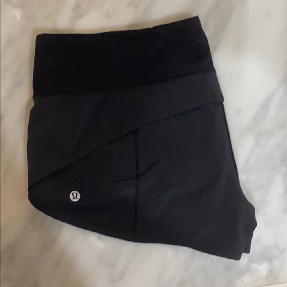 EEUC black speed up shorts length 2.5”.